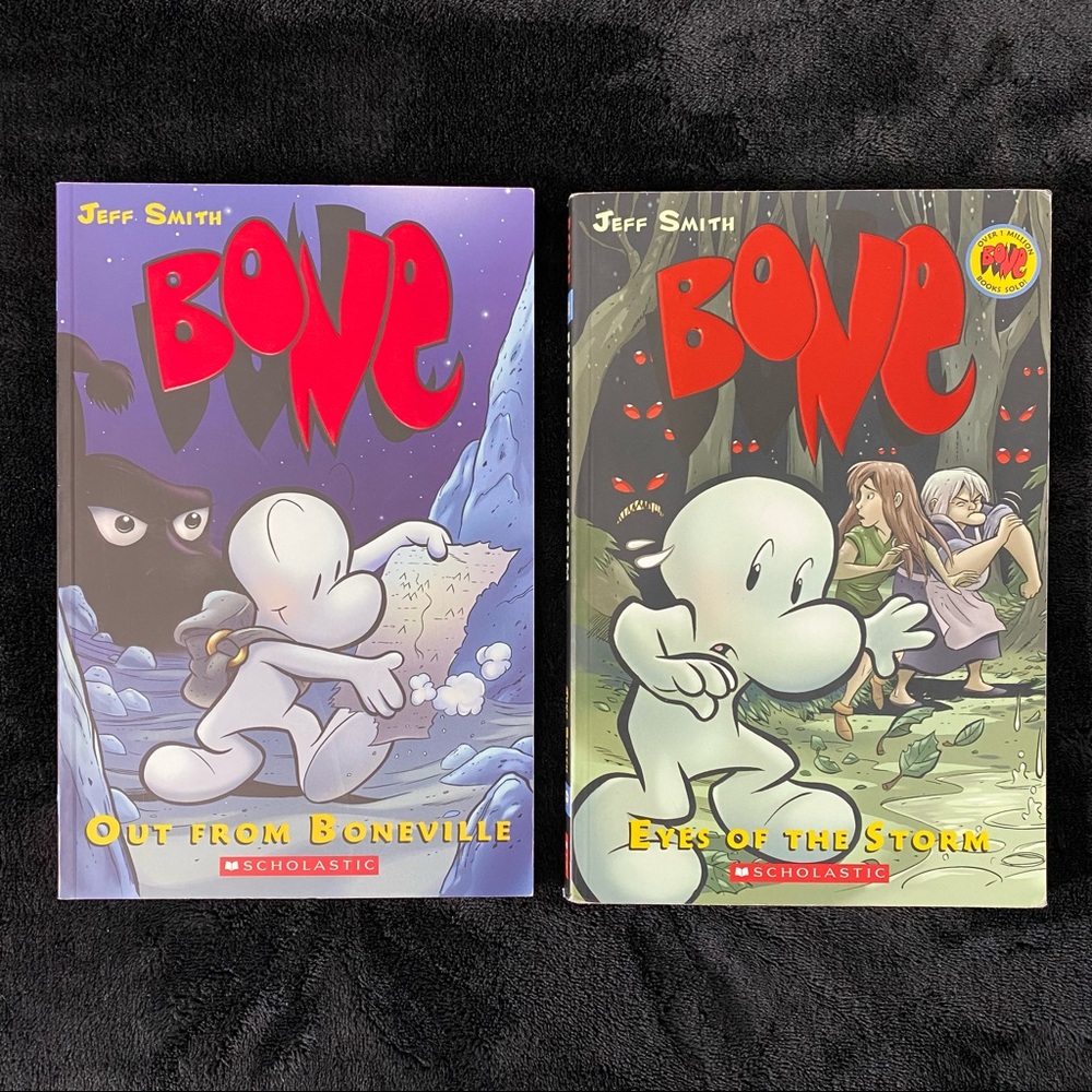 Bone Comic Books - Volume 1 and 3 (1 SIGNED)